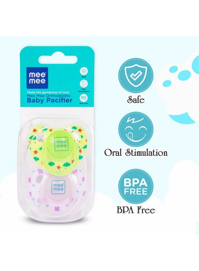 mee mee Baby Pacifier Orthodontic Nipple For 36 Months Babies - Image 4