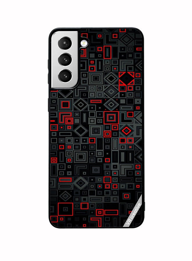 VR CREATIVE Protective Case Cover For Samsung Galaxy S22 Plus 5G Circuit Board Design Multicolour - Image 1