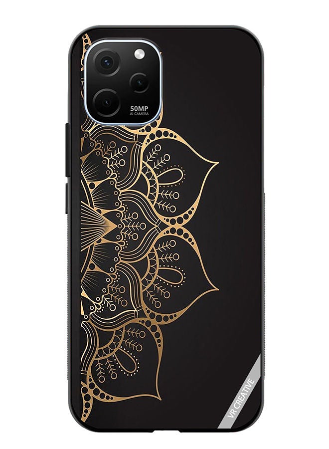 VR CREATIVE Protective Case Cover For Huawei Enjoy 50z Mandala Design Multicolour - Image 1