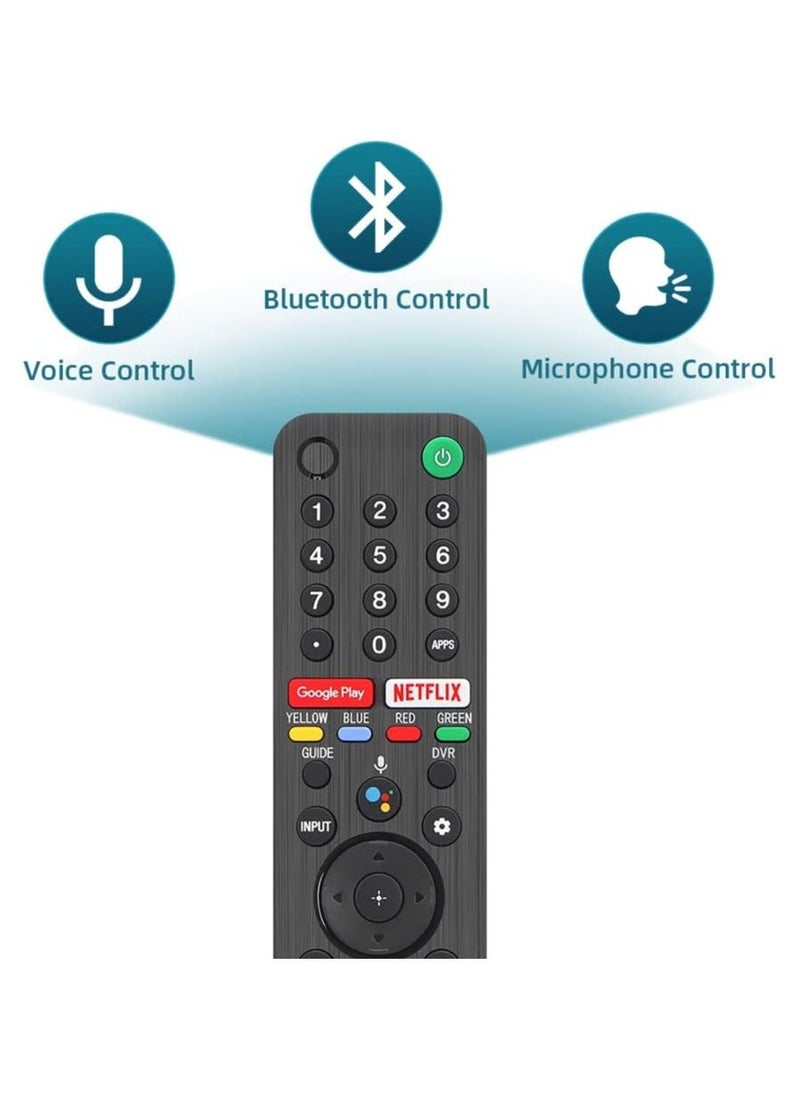 BGM RMF-TX500U CtrlTV Universal Voice Remote Controller and Sony Smart TV Bluetooth Remote,for Sony Android 4K Ultra HD LED Internet KD XBR Series UHD LED 43 48 49 55 65 75 85 77 85 98 inches TV - Image 2