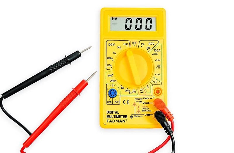 Fadman FADMAN FD14 DIGITAL MULTIMETER YELLOW  - Image 1