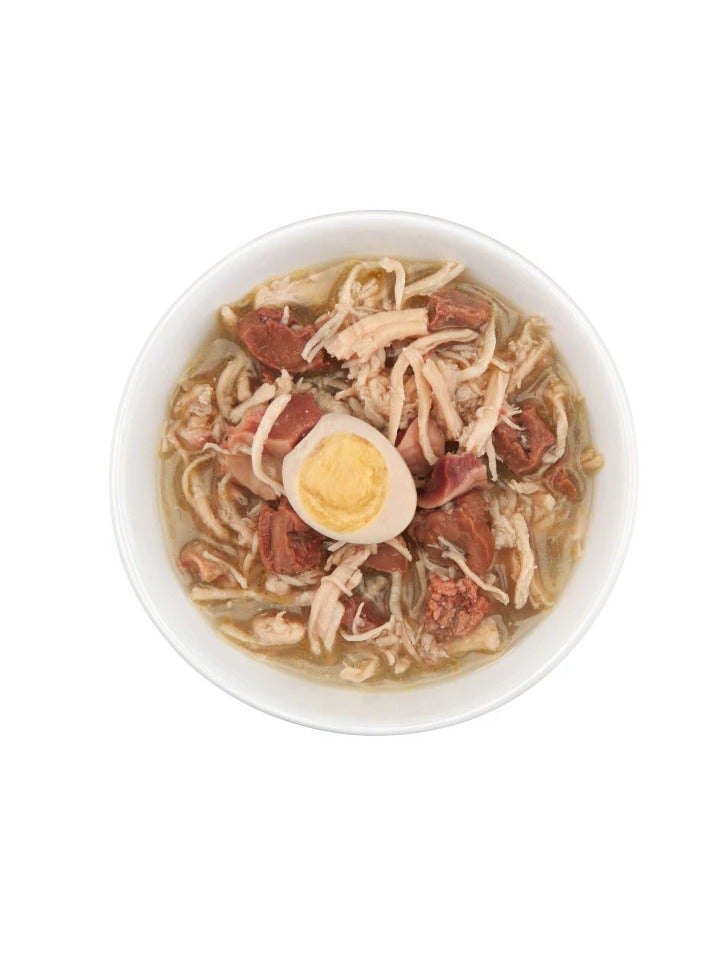 شيسر 80 جرام من طعام القطط الرطب من الدجاج مع بيض السمان في المرق - Image 2