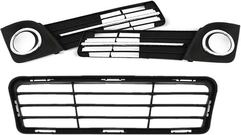 RUTU labwork Front Bumper Lower Grille Fog Lamp Cover Bezel Kit for Toyota Camry SE 2012-2014 - Image 3