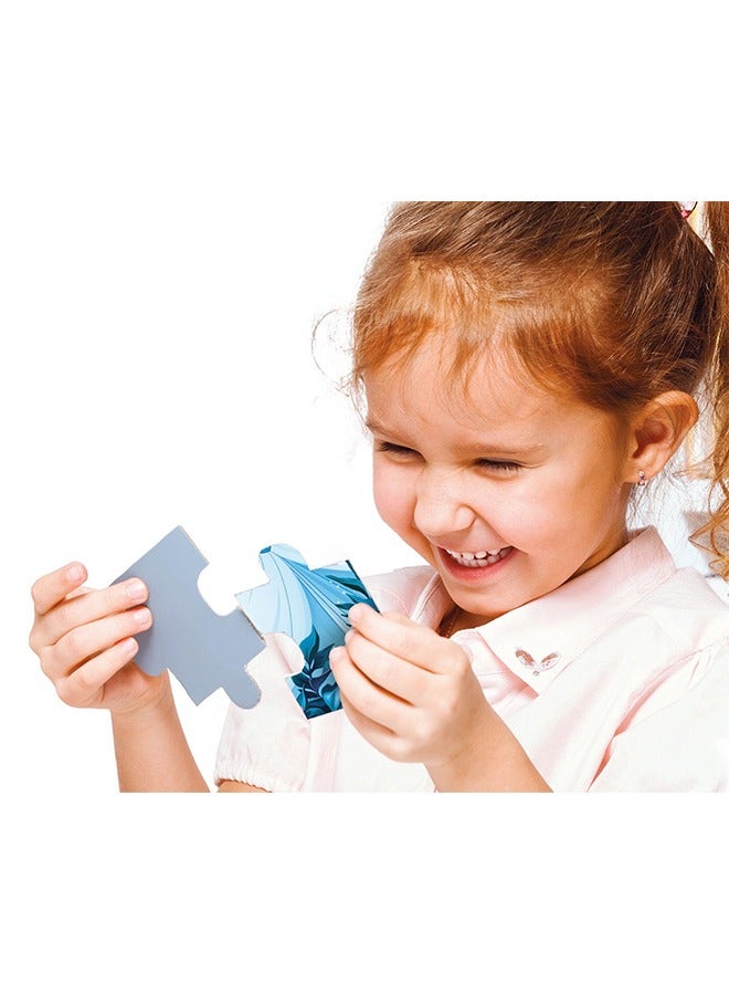 كلمينتوني بازل ديزني فروزن 2 ماكسي – 60 قطعة كبيرة، لعبة تركيب زاهية للأطفال - Image 4