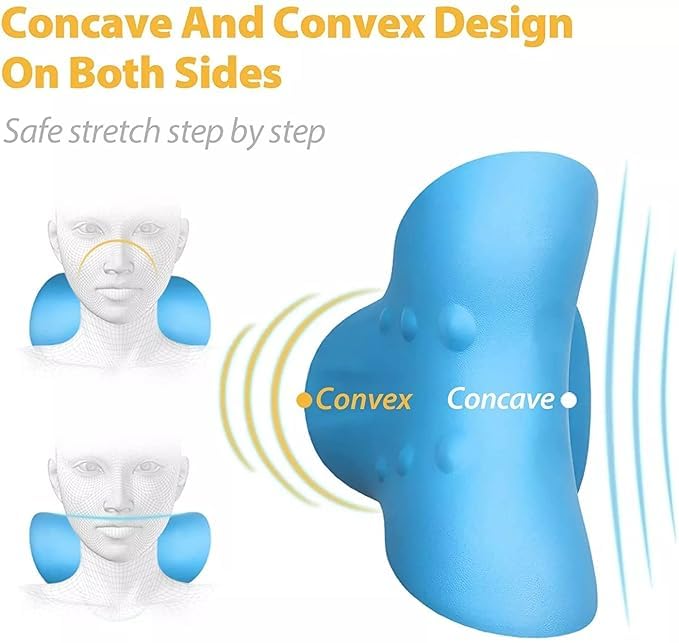 Rich Club Rich Club Neck Support Stretcher for Pain Neck Pain Relief Product Cervical Traction Device Neck and Shoulder Relaxer Massage Relaxer Accupressure Chiropratice Color May Vary - Image 3