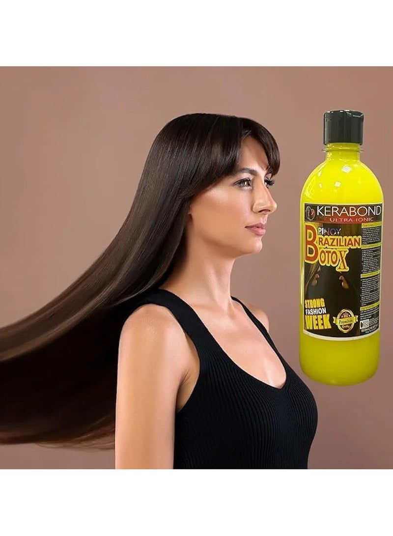 Kerabond Ultra Ionic Pinoy Brazilian Botox Hair Treatment 500ml - Strong - Image 3