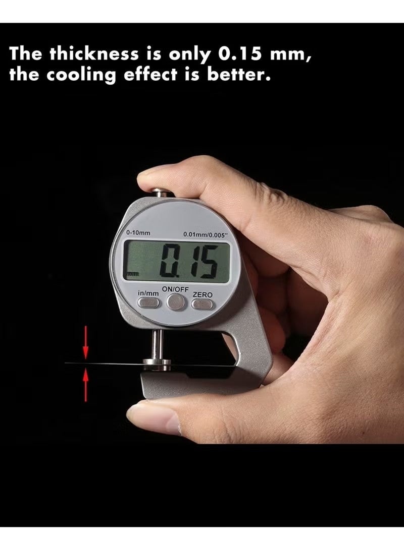 Magnetic Suction Plates for iPad Cooler, 5 Pcs 3.55 inch Round Thermal Conductive Steel Pads with Strong Adhesive, Compatible with iPad Magnetic Cooler and Steam Deck Fan Mounting - Image 3