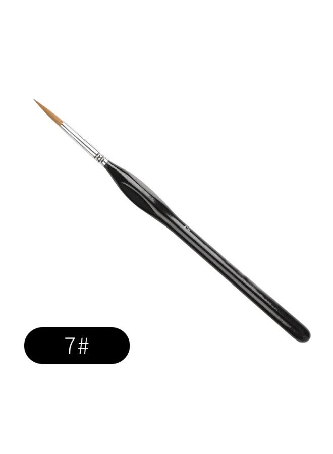 Nine Extremely Three-sided Drawing Pen Watercolor Gouache Brushwork Outline Tracing Pen Drawing Surface-drawing Photo Pen Extra Traditional Chinese Painting Hand-painted - Image 1