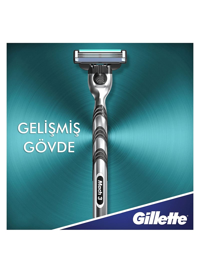 ماكينة حلاقة Mach 3 أسود / رمادي - Image 2