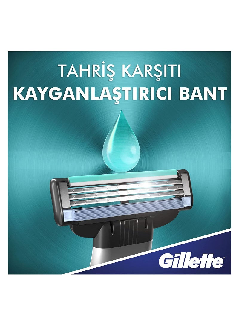 ماكينة حلاقة Mach 3 أسود / رمادي - Image 3