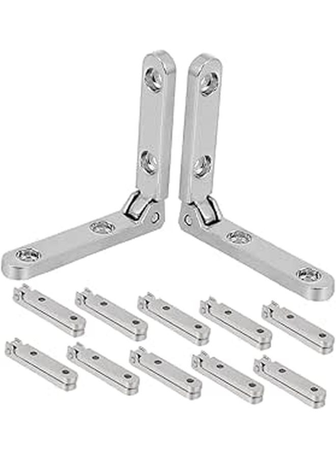 Zinc Alloy 90 Degree Right Angle Hinges 30x30x6mm For Wooden Jewelry Box DIY Crafts - Image 1