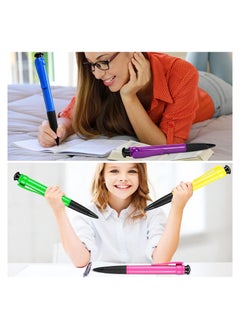 KASTWAVE Giant Pens, Extra Large Ballpoint Pens Black Ink Fat Pens, Retractable Big Pens Jumbo Pens for Warehouse School Office Gag Gifts, 5 Pcs  - Image 4