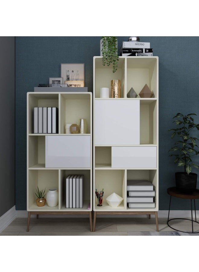 Sharpdo Ivory White Wallpaper White Peel and Stick Wallpaper Marble Counter Top Stick on Wallpaper Backsplash Self Adhesive Wallpaper (3m×60cm) - Image 5