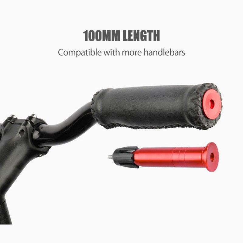 YSANAM Bicycle Tubeless Tyre Repair Kit MTB Road Bike Tires Drill Tool with 5 Tire Plugs and Handle Bar End - Image 4