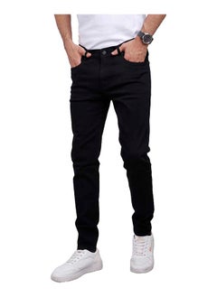 Coup Slim Fit Denim Pants For Men Color Black
