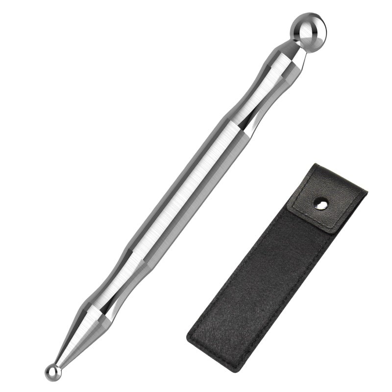 Melonsun Acupuncture Pen Stainless Steel Manual Acupuncture Pen for FullBody Deep Tissue Merdian Pain Relief Facial Massage