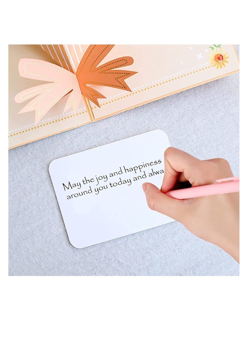 Excefore شكرًا على كل شيء، بطاقات تهنئة قابلة للفتح مع ظروف، بطاقات عيد الأم باقة زهور 3D، بطاقة شكر لها، تقدير المعلم، أم، ذكرى سنوية، زفاف، يوم الشكر - Image 4