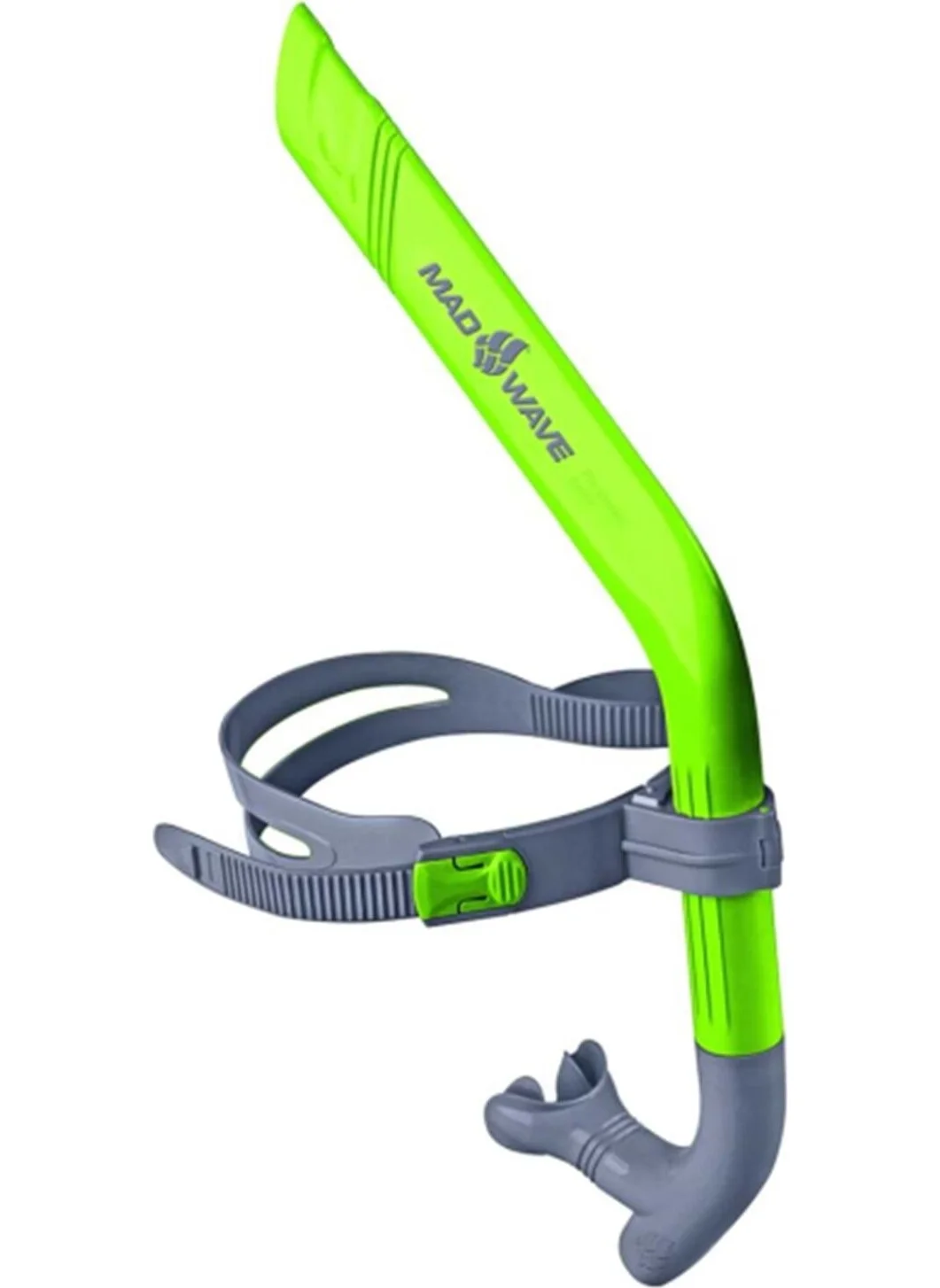 Mad Wave Pro Junior Center Front Snorkel - Green