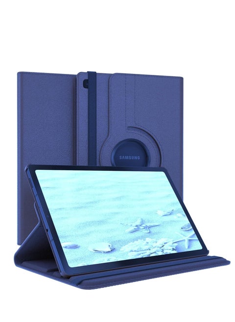 360 Degree Rotating Stand Auto Sleep Wake Folio Leather Smart Cover for Samsung Galaxy Tab S6 Lite 10.4" 2020 Tablet
