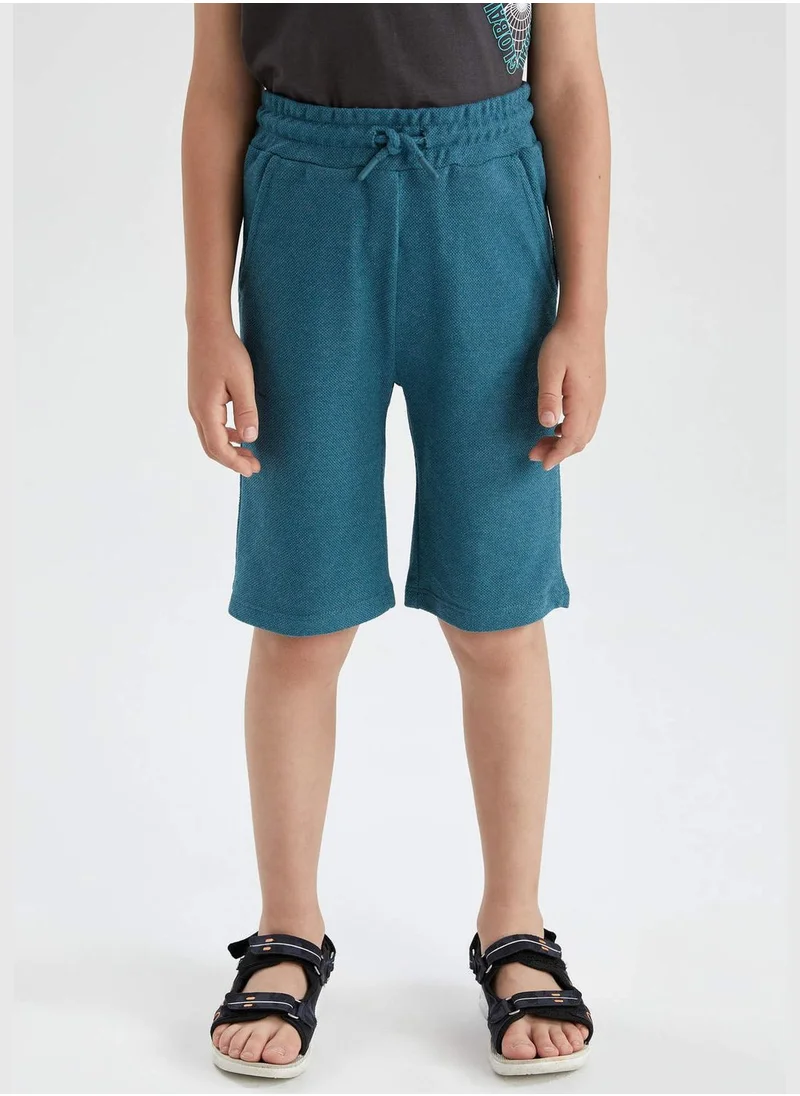 DeFacto Elasticated Waist Midi Short