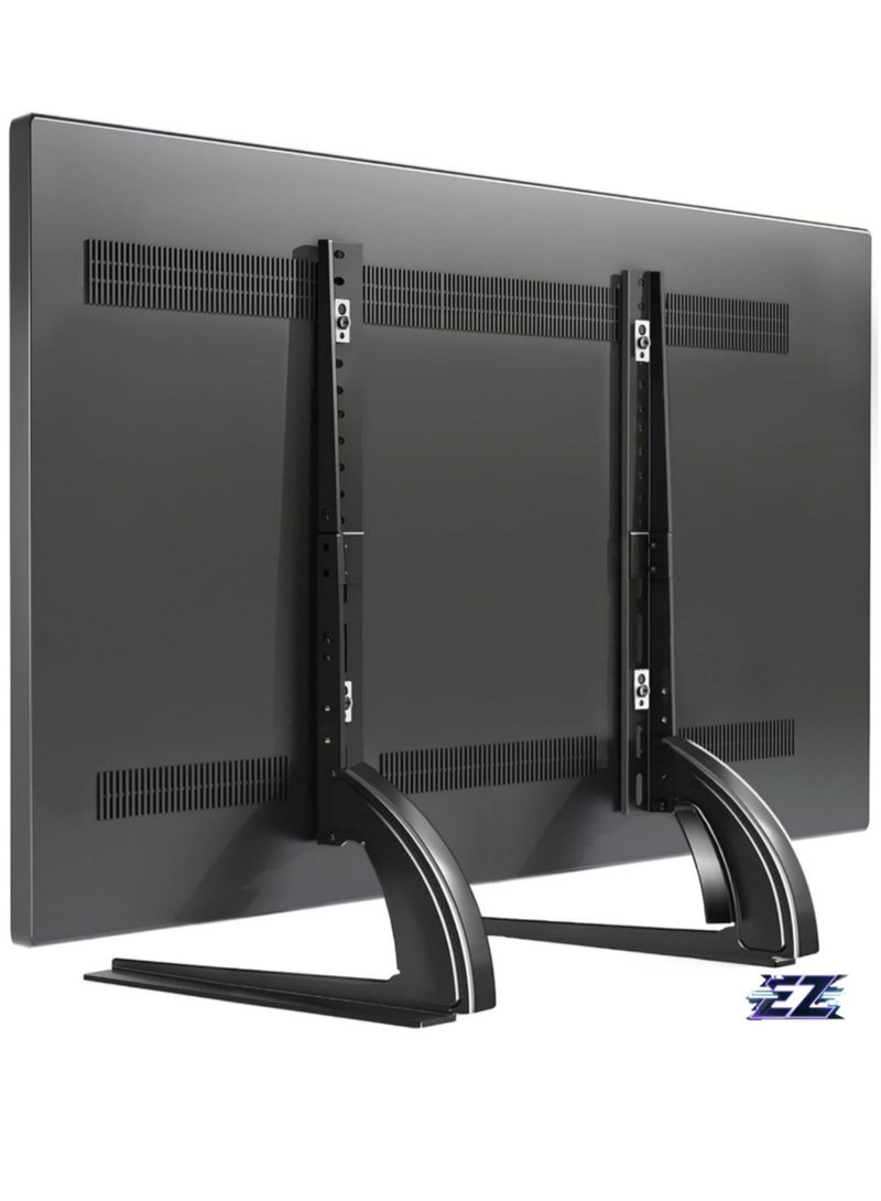 ELTRAZONE "Universal Table Top TV Stand Mount – Height Adjustable Base for 27" to 65" LCD/LED TVs" - Image 1