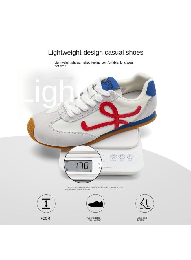 SAFIYA Saturday's 2025 New Spring/autumn German Training Shoes For Women, Versatile Retro Casual Sneakers, Soft-sole White Shoes For Women - Image 4