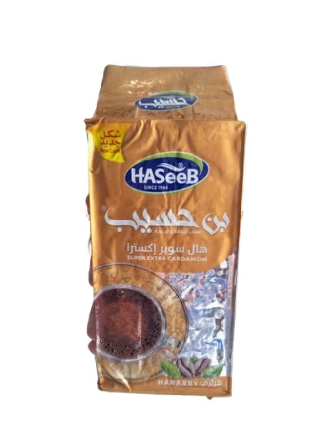 Haseeb Turkish Coffee Super Extra Cardamom 200g | Rich Flavor & Aromatic Blend | Finely Ground Premium Coffee - Image 2
