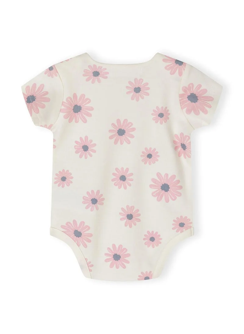 MINOTI 2-Pack Short Sleeve Baby Bodysuits with Snap Closures