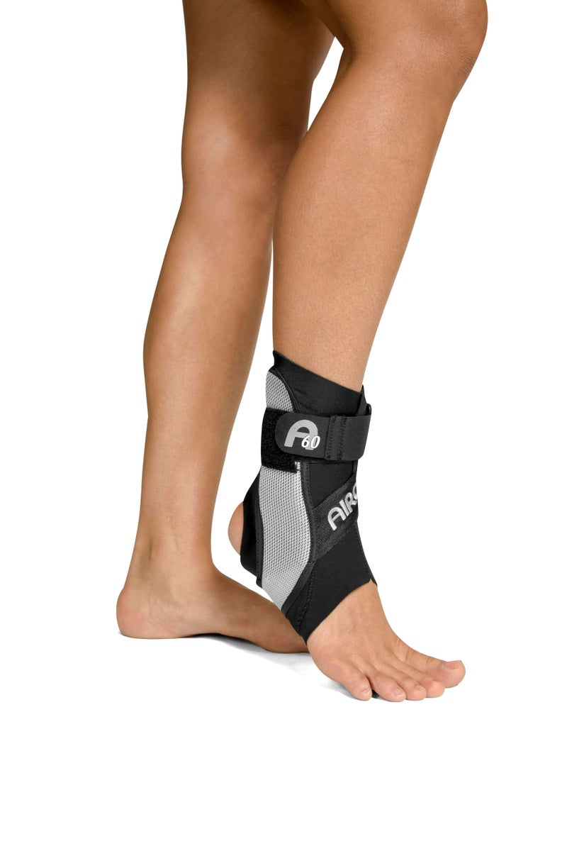Aircast A60 Ankle Support Brace Right Foot Black Large Shoe Size Mens 12 Womens 135