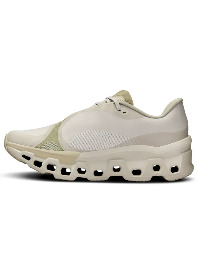 On Running Cloudmonster Beige Sneakers – Lightweight Performance & Maximum Cushioning - Image 2