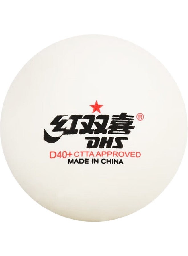 Dhs (Double Happiness) Saitop White One Star Club Special Table Tennis Training Balls, Large Pack, 120 Pieces - Image 1
