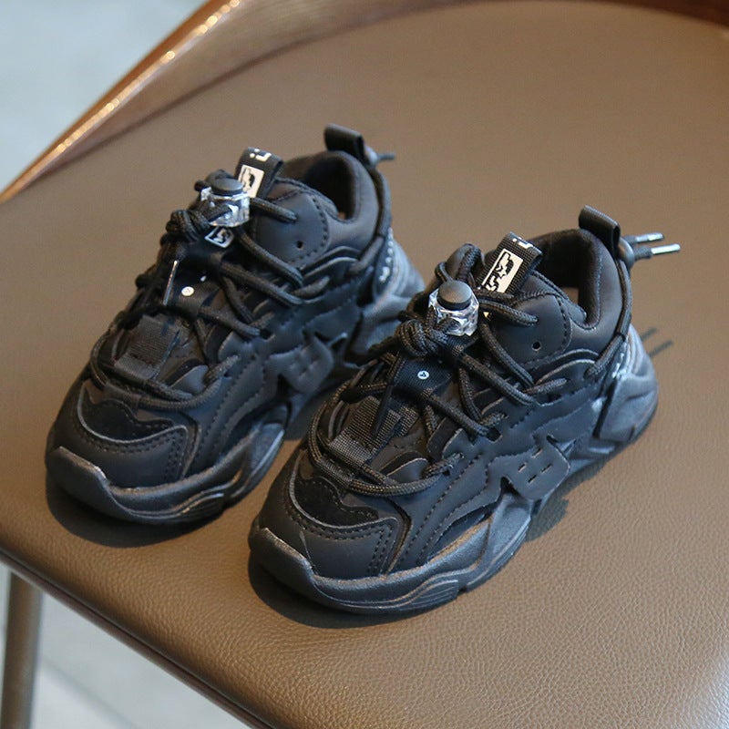 Mesh Sneakers Lightweight Flexible Sole Walking Shoes For Kids Indoor And Outdoor Activities - Image 1