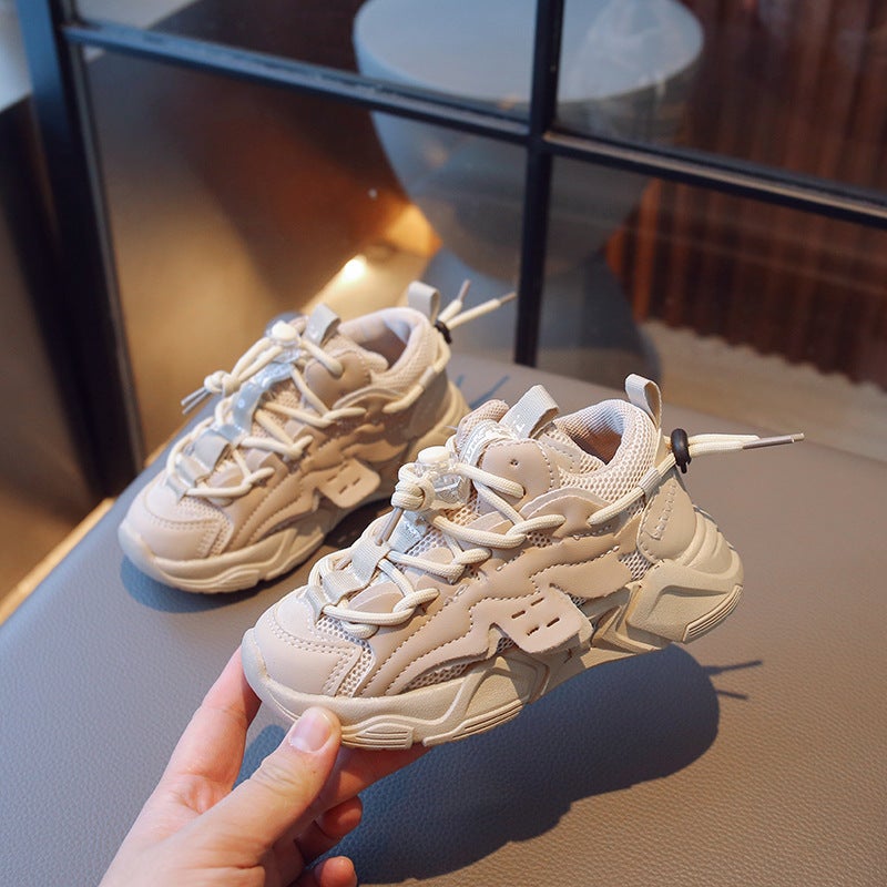 Mesh Sneakers Lightweight Flexible Sole Walking Shoes For Kids Indoor And Outdoor Activities - Image 2