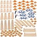 Orbrium Wooden Train Track Accessories Build  Play Construction Set 90 PCS Ultimate Elevated Railway STEM Toys Track Expansion Pack Ascending Tracks Risers Bridges Tunnel Stop Go Gate Compatible Thomas Brio - Image 4