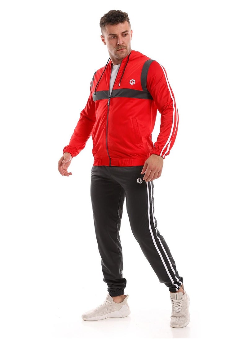 Caesar - Hoodie With Pants Training Suit -multicolor - Image 1