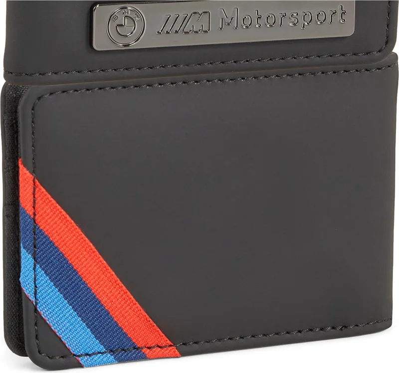 PUMA Bmw Mms Small Men's Black Casual Style Wallet 05447901