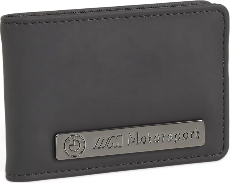 PUMA Bmw Mms Small Men's Black Casual Style Wallet 05447901