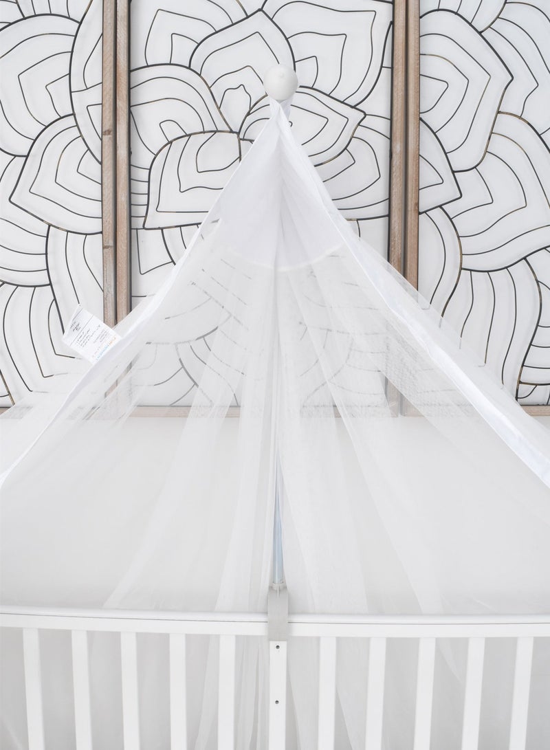 FUN MOMENT Mosquito Net For Baby Bed With Stand - Image 2