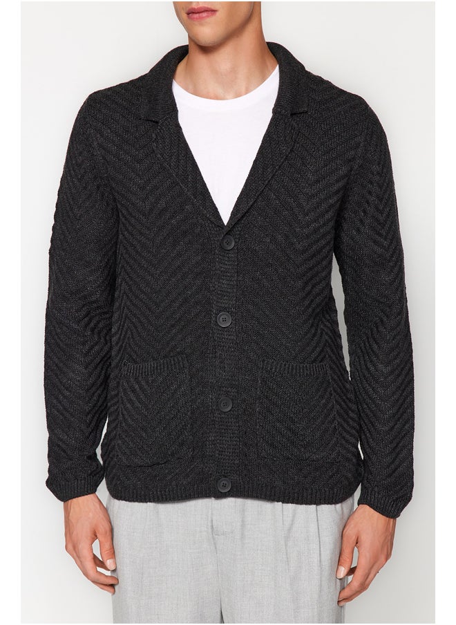 trendyol - Cardigan - Gray - Slim fit - Image 1