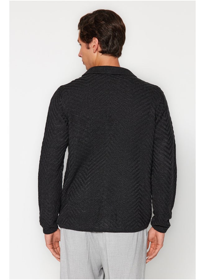 trendyol - Cardigan - Gray - Slim fit - Image 1