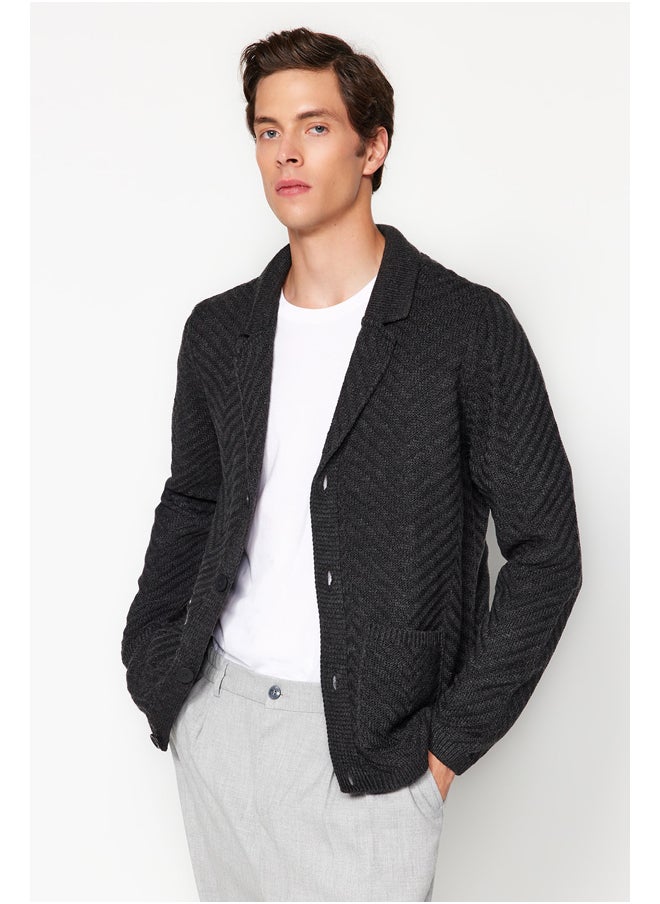 trendyol - Cardigan - Gray - Slim fit - Image 1