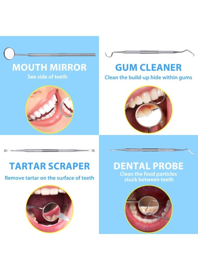 SOLARAE Tooth Filling Repair Kit, Temporary Tooth Filling Tooth Repair Kit with 4 Dental Tools Re-Usable Safe False Teeth for Temporary Filling Fixing Missing Broken Tooth - Image 3