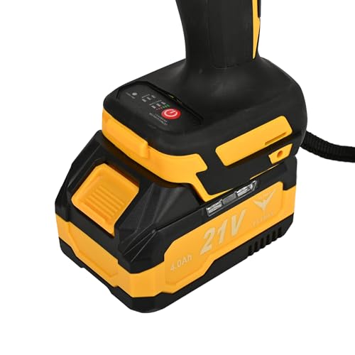 Hyco LABEL FLYMAX Cordless Impact Wrench, 21V, 650 Nm Torque, 4.0Ah Batteries, 1/2-inch Drive with LED Light Made in Taiwan - Image 2