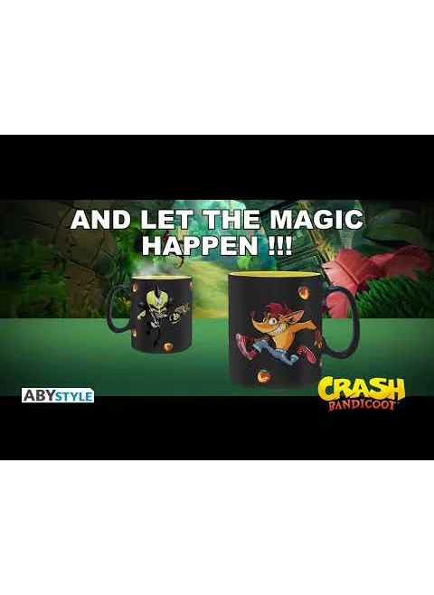 أبيستايل ABYstyle CRASH BANDICOOT Mug Heat Change 460 ml Nitro box