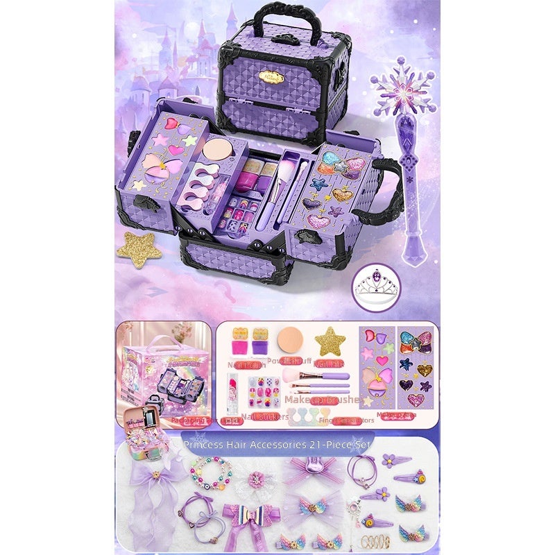 Princess Dream Makeup Box with 2 Ice Wands and 21 Accessories