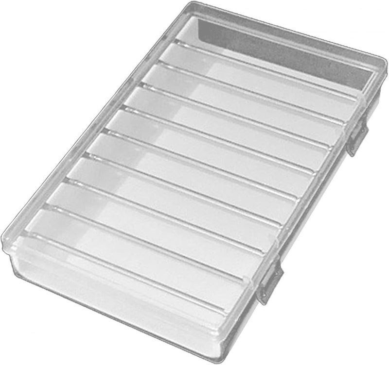 Large Clear Acrylic Storage Box with Stainless Steel Rods for Beads and Jewelry Organization Display - Image 2