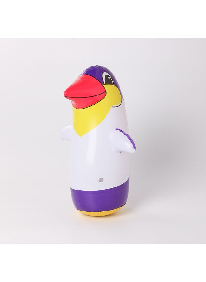 Inflatable Tumbler Children's Toys 36 Color Penguin Tumbler Stall Selling Little Penguin-Color:Pink Horse Head Stick  - Image 3