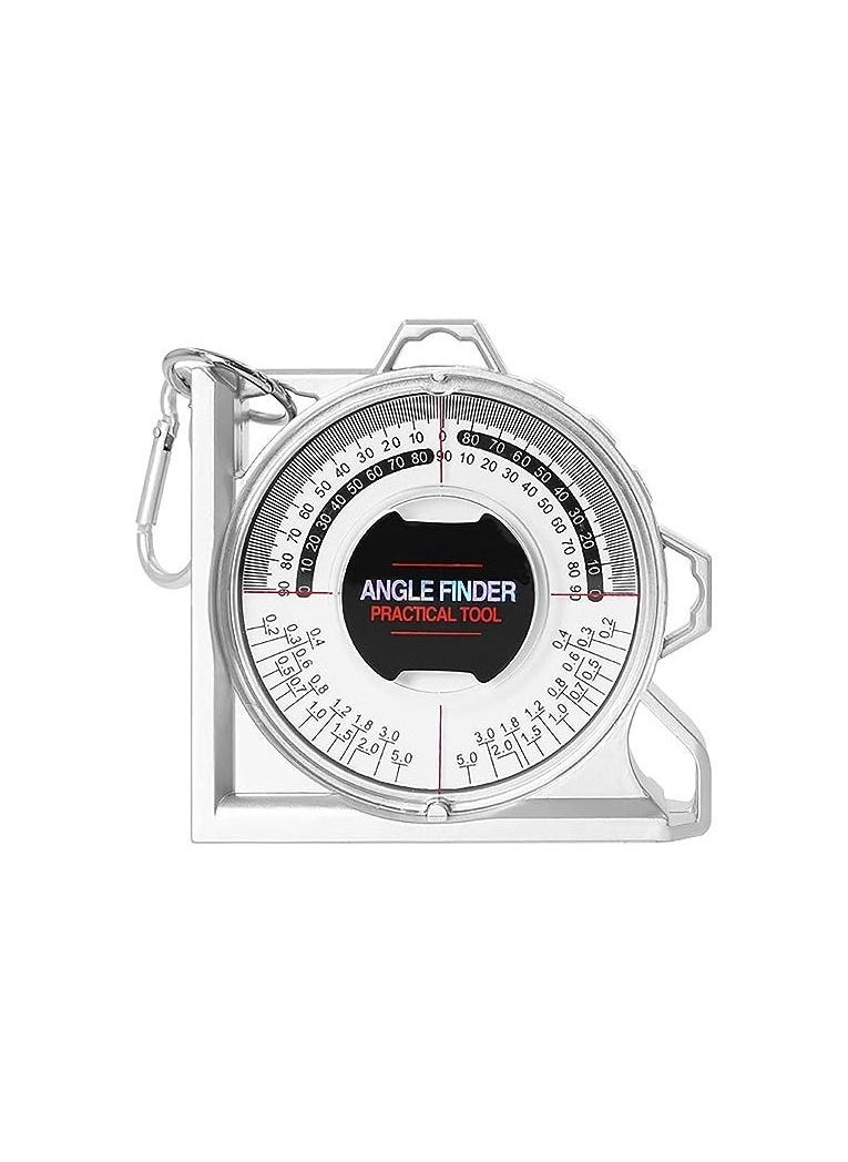 SYOSI - Angle Meter Gauge for Household Industrial Use, Angle Finder, Magnetic Angle Finder Angle Measuring Tool, Tilt Level Meter Slope Locator Angle Measurement Engineering Clinometer for Civil Engineering - Image 1