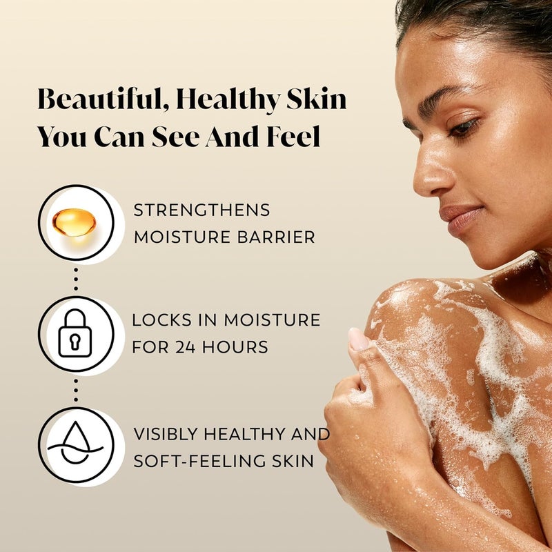 Olay Body Wash for Women, Ultra Moisture, 24hr Moisturizing, Hydrating & Refreshing, B3 Vitamin Complex, Free of Parabens & Phthalates, For All Skin Types, Coconut Oil Scent, 33 fl oz (Pack of 4) - Image 2