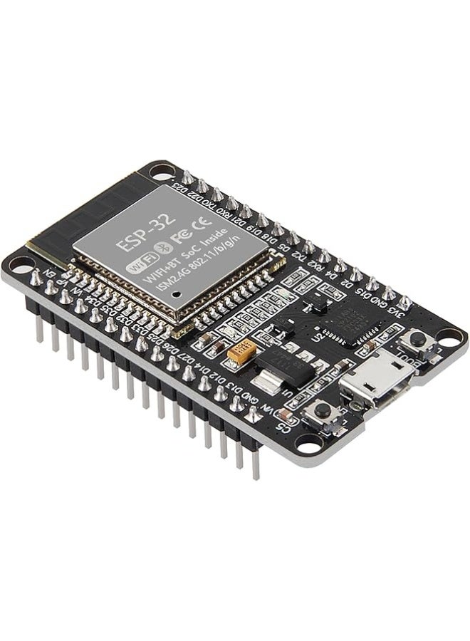 لوحة تطوير ESP-WROOM-32 ESP32 ESP-32S 2.4GHz واي فاي مزدوج الوضع + بلوتوث مع معالج دقيق مزدوج النواة مدمج مع هوائي RF AMP فلتر AP STA متوافق مع Arduino IDE (1 قطعة) - Image 2